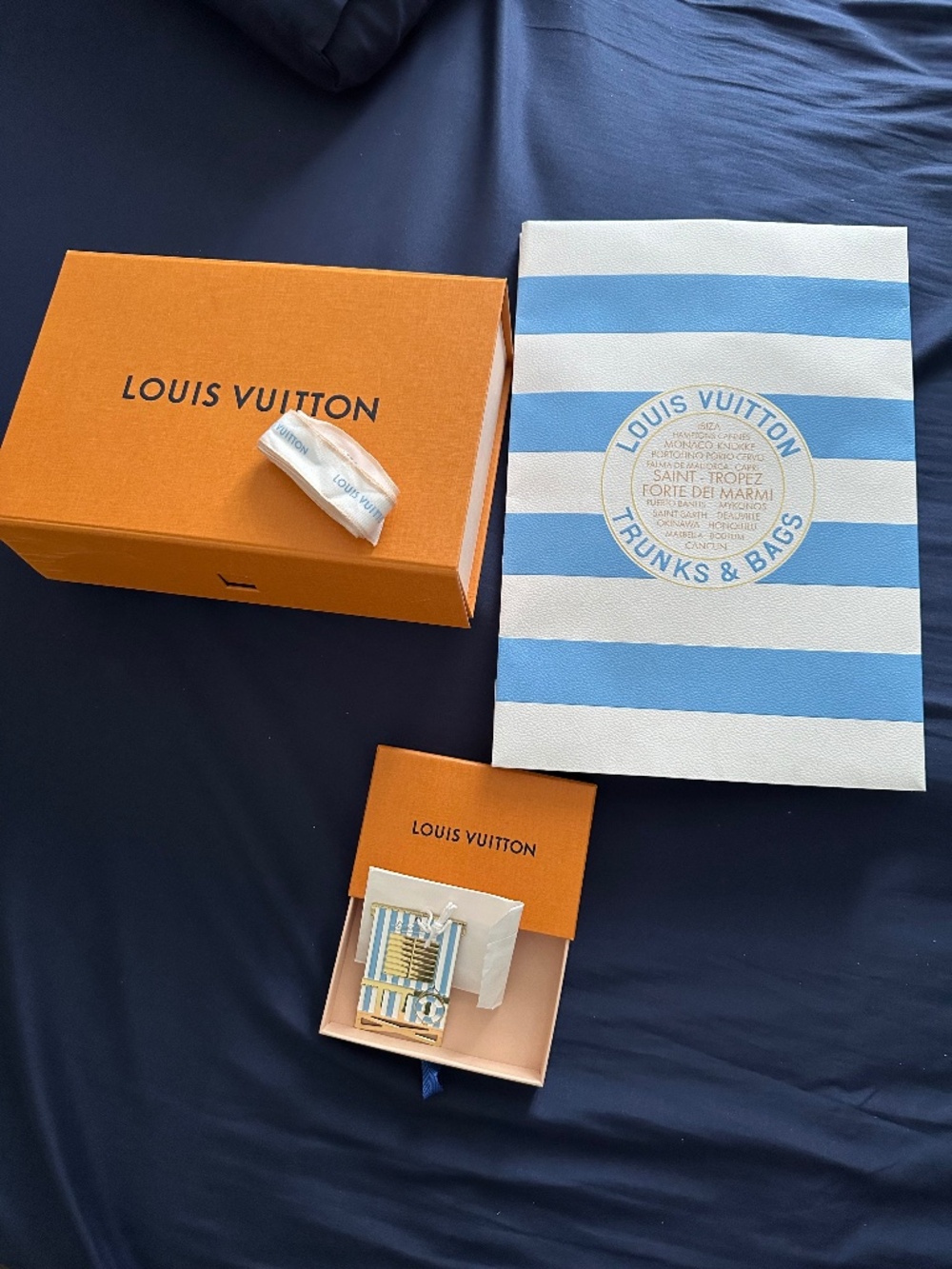Louis Vuitton Resort 2026 packaging and charm